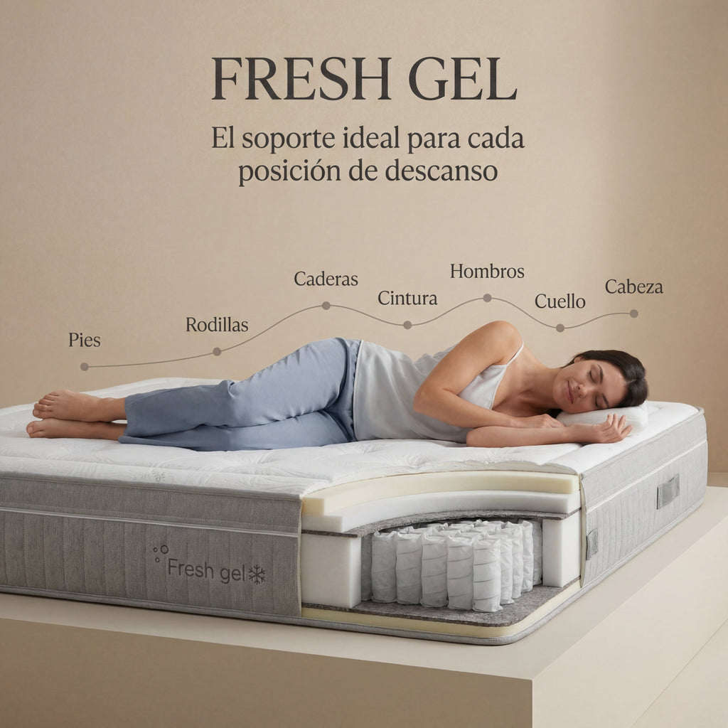 COLCHÓN FRESH GEL